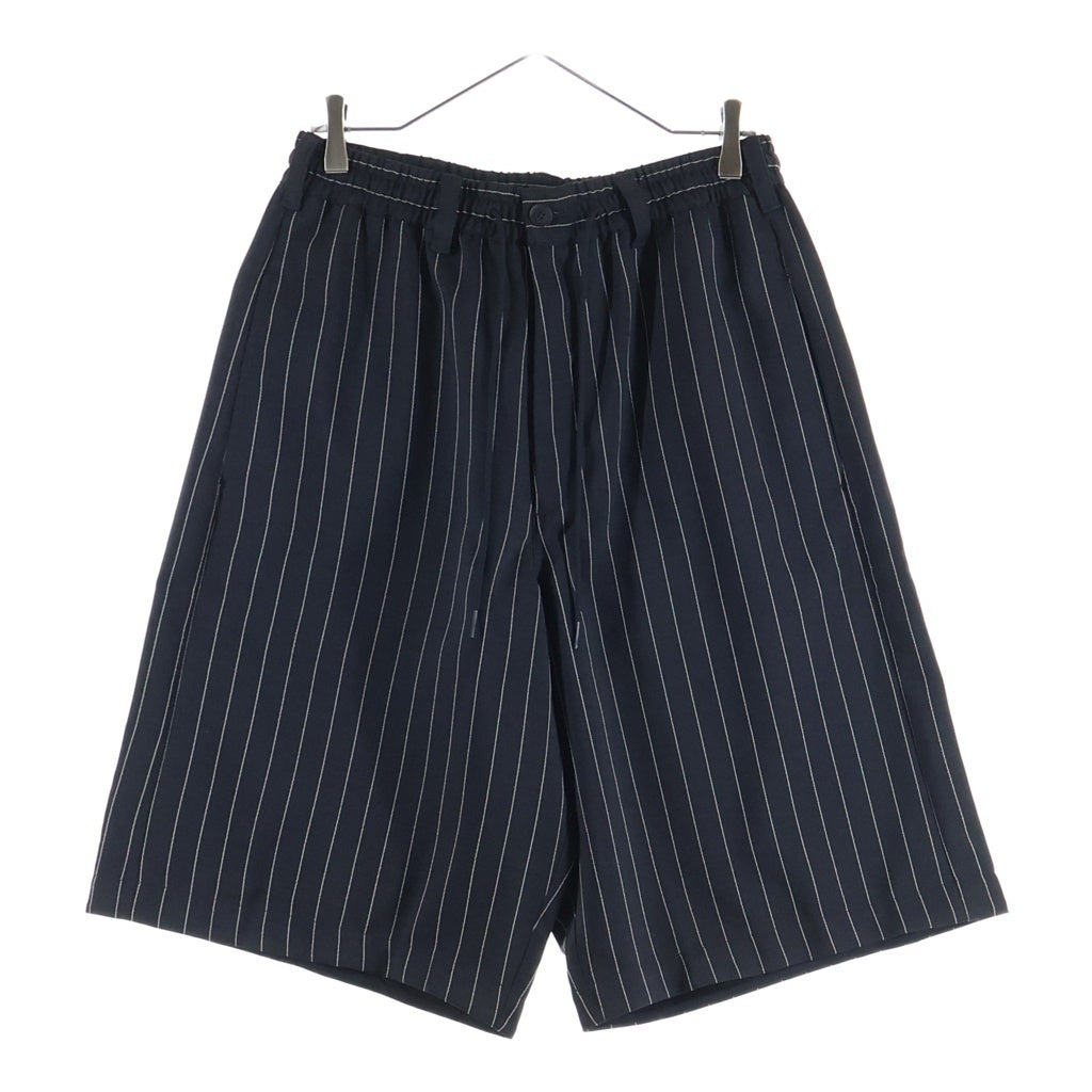 Y-3(ワイスリー) PINSTRIPE SPORT UNIFORM SHORTS ピンストライプ スポーツ ユニフォーム ショートパンツ ブラック KR1690