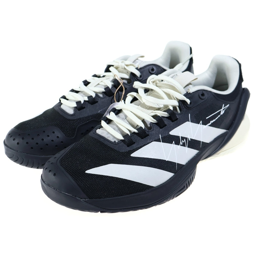 Y-3(ワイスリー) ADIZERO CYBERSONIC 2 TENNIS アディゼロ サイバーソニック ツー テニス ローカットスニーカー ブラック US9/27cm JR4348