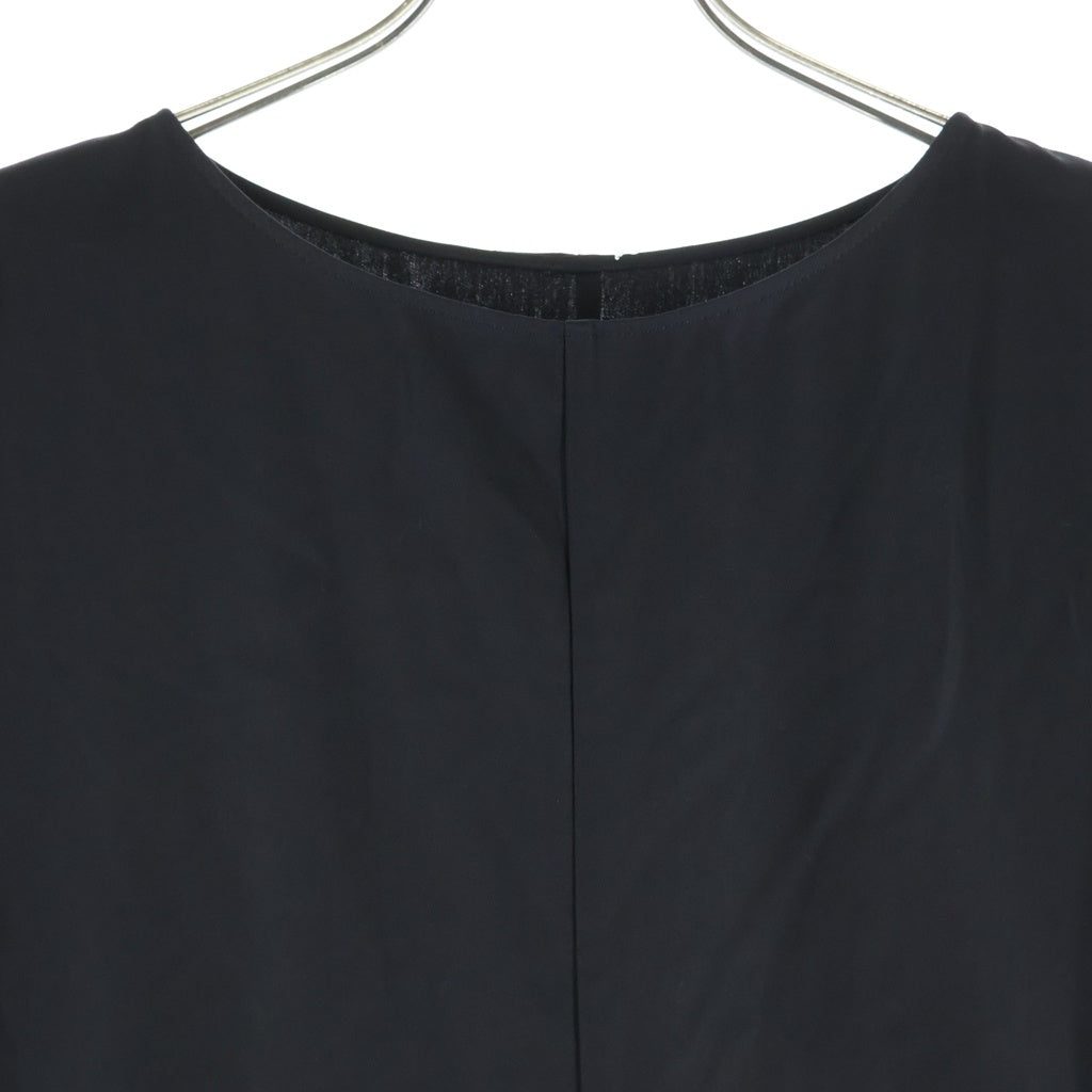Y-3(ワイスリー) Ry WRINKLED LAWN BIG SILHOUETTE DRESS レーヨン リンクルド ローン ビッグ シルエット ドレス レディース ブラック FP-D63-003