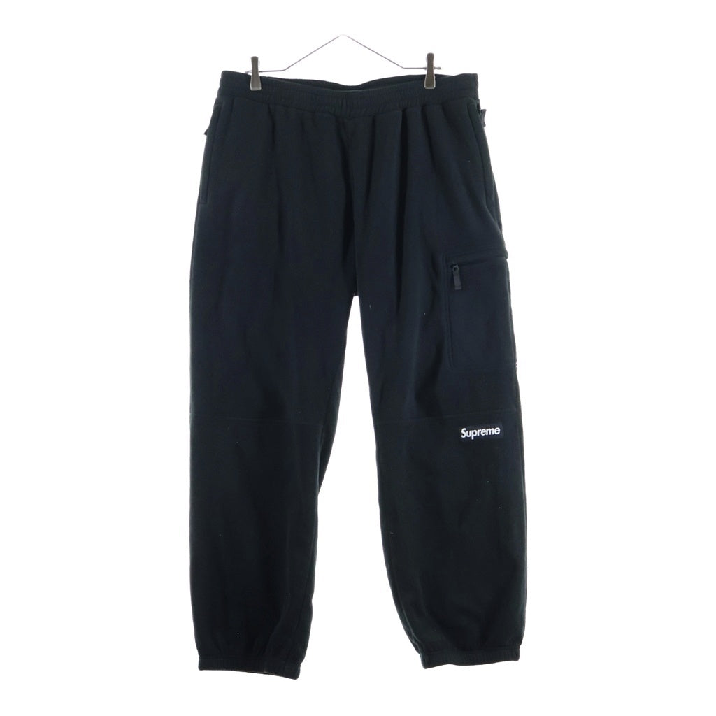 SUPREME(シュプリーム) 22AW Polartec Pant ポーラテク ロゴデザイン パンツ ブラック