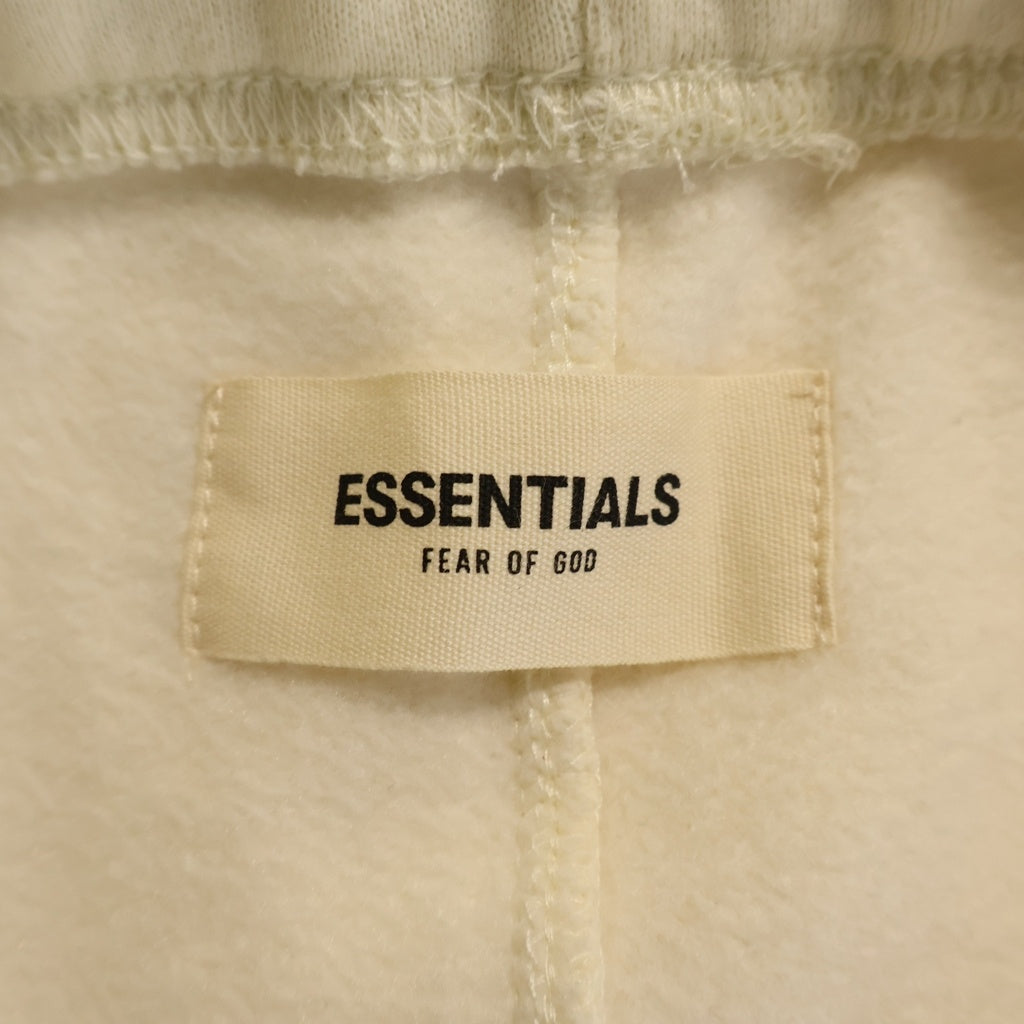 FEAR OF GOD ESSENTIALS(フィアオブゴッド エッセンシャルズ) ロゴデザイン ドローストリング スウェット ショートパンツ イエロー