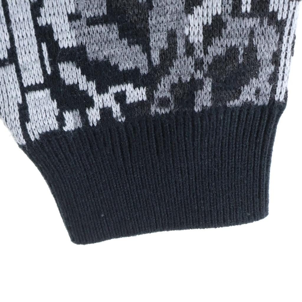SUPREME(シュプリーム) 22AW Trebark Camo Sweater ツリーバーク カモ柄 クルーネック ニット セーター グレー