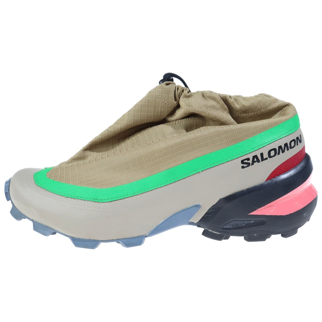 MM6 Maison Margiela(エムエムシックスメゾンマルジェラ) ×SALOMON サロモン CROSS LOW クロス ロー ローカットスニーカー グリーン/ベージュ UK9.5/28cm 471698