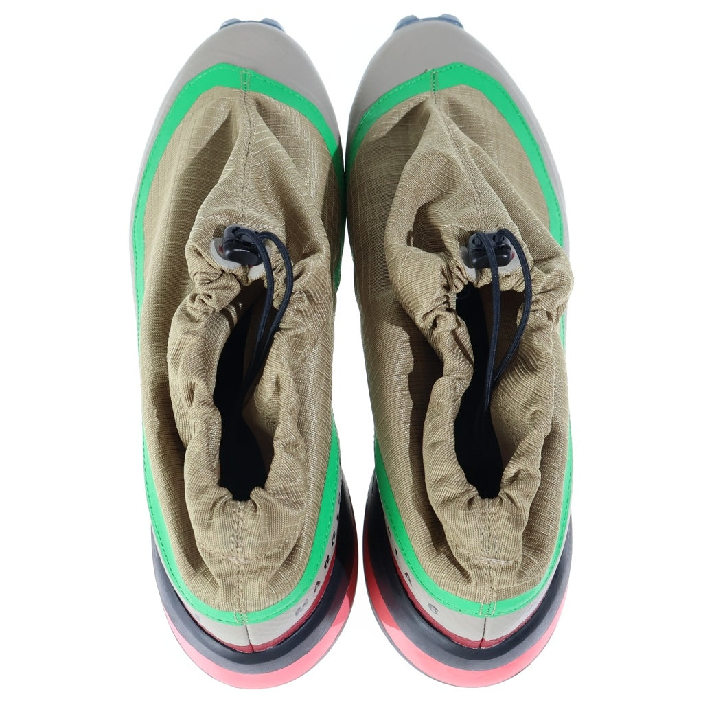 MM6 Maison Margiela(エムエムシックスメゾンマルジェラ) ×SALOMON サロモン CROSS LOW クロス ロー ローカットスニーカー グリーン/ベージュ UK9.5/28cm 471698