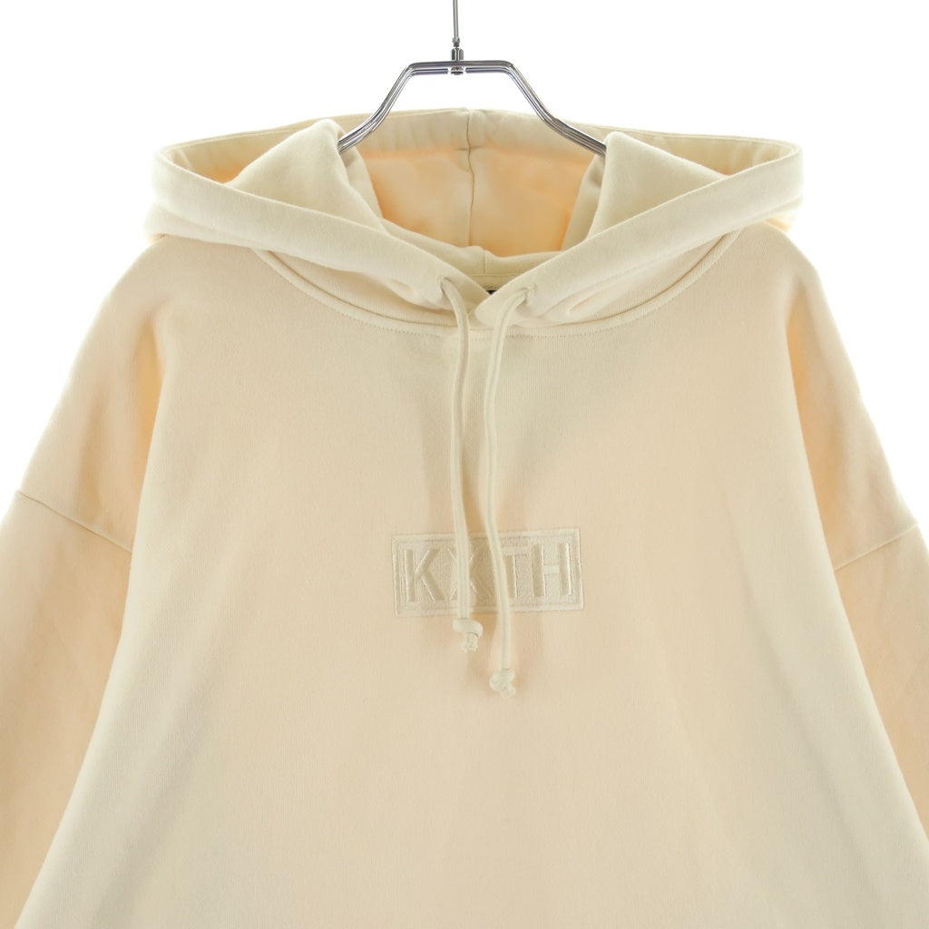KITH(キス) CYBER MONDAY HOODIE BARLEY サイバー マンデー フーデッド スウェット パーカー ベージュ KHM030148