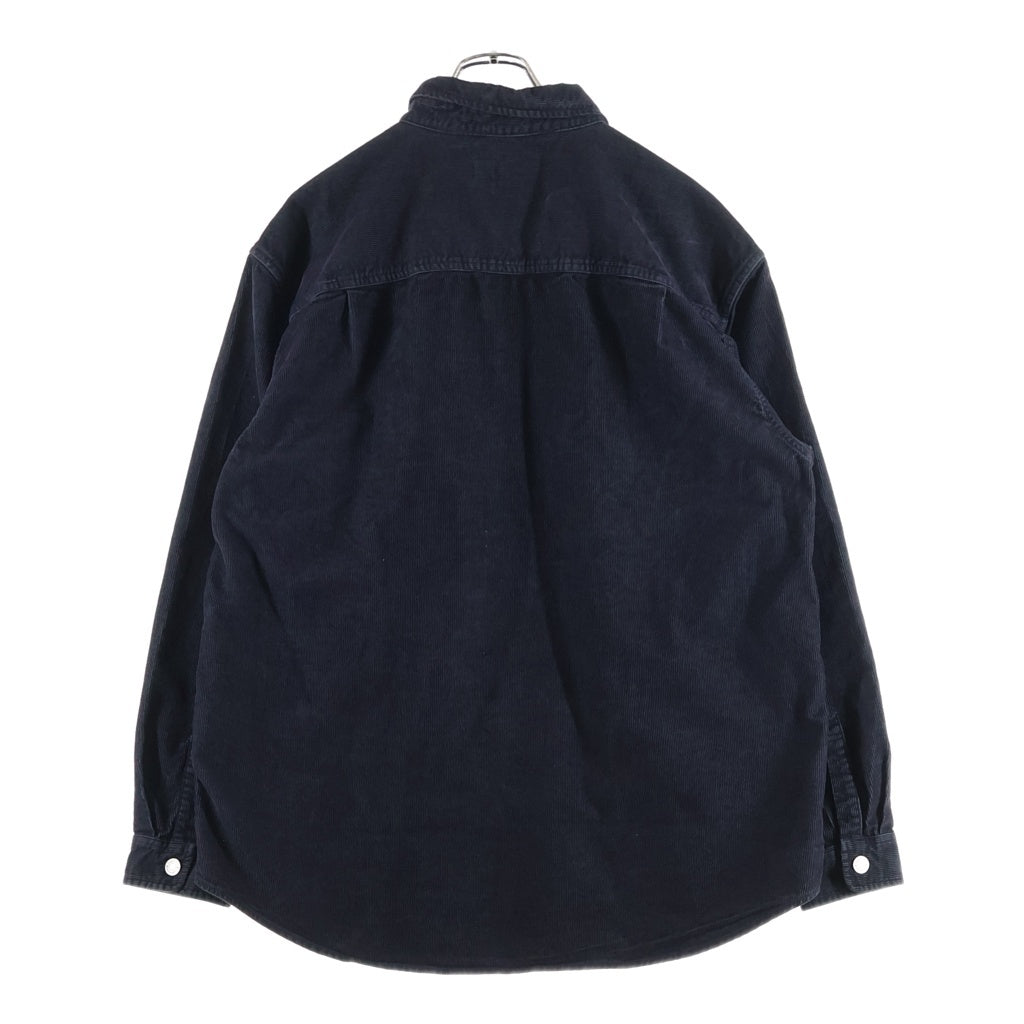 SUPREME(シュプリーム) 25SS Washed Corduroy Long Sleeve Shirt ウオッシュド コーデュロイ デニムジャケット ブラック