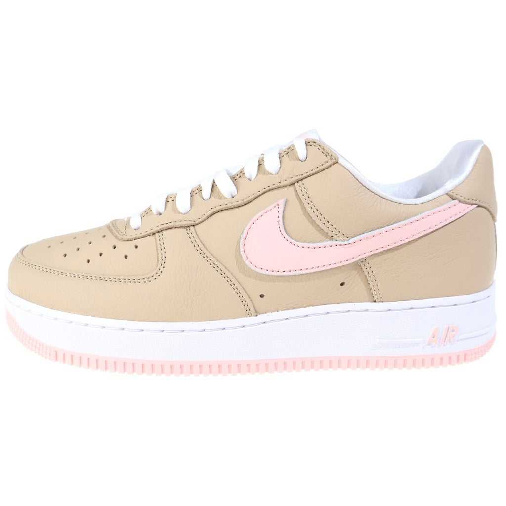 NIKE(ナイキ) AIR FORCE 1 LOW RETRO LINEN エアフォース1 レトロ リネン ローカットスニーカー ブラウン/ピンク US10/28cm 845053-201