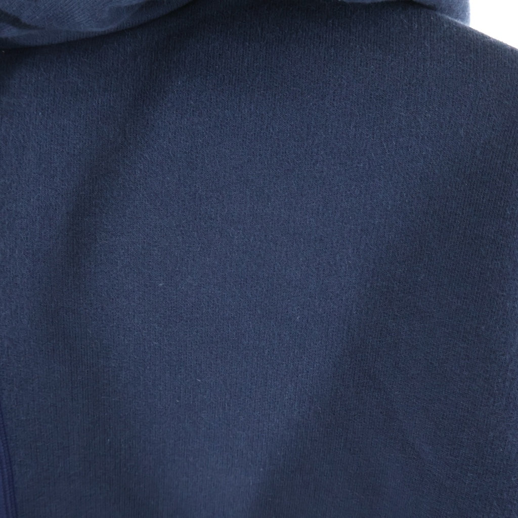 CELINE(セリーヌ) CROPPED HOODIE クロップド丈 トリンオフ柄 フーデッド スウェット パーカー ネイビー RY0OL1233.07OW