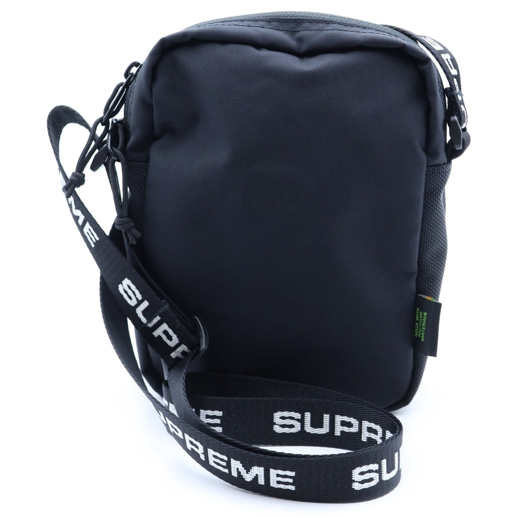 SUPREME(シュプリーム) 22AW Shoulder Bag ロゴデザイン ショルダーバッグ ブラック