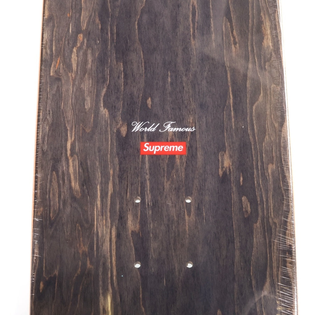 SUPREME(シュプリーム) 22SS Bling Box Logo Skateboard ブリン ボックスロゴデザイン スケートボード ゴールド