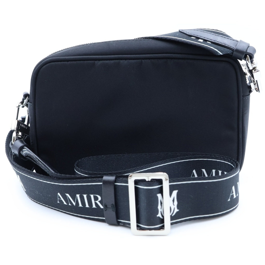 AMIRI(アミリ) MA CAMERA BAG CASE ロゴデザイン カメラバッグ ショルダーバッグ ブラック レディース