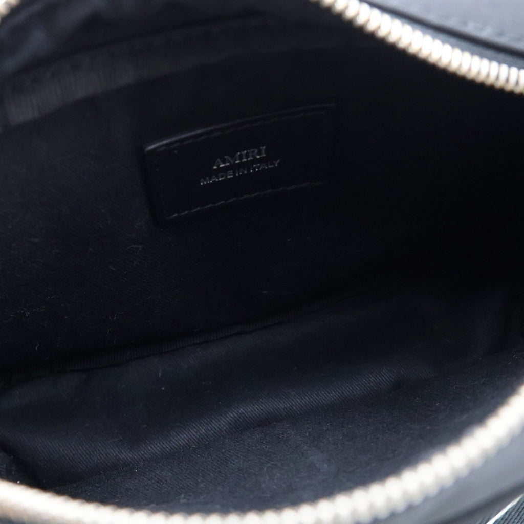 AMIRI(アミリ) MA CAMERA BAG CASE ロゴデザイン カメラバッグ ショルダーバッグ ブラック レディース