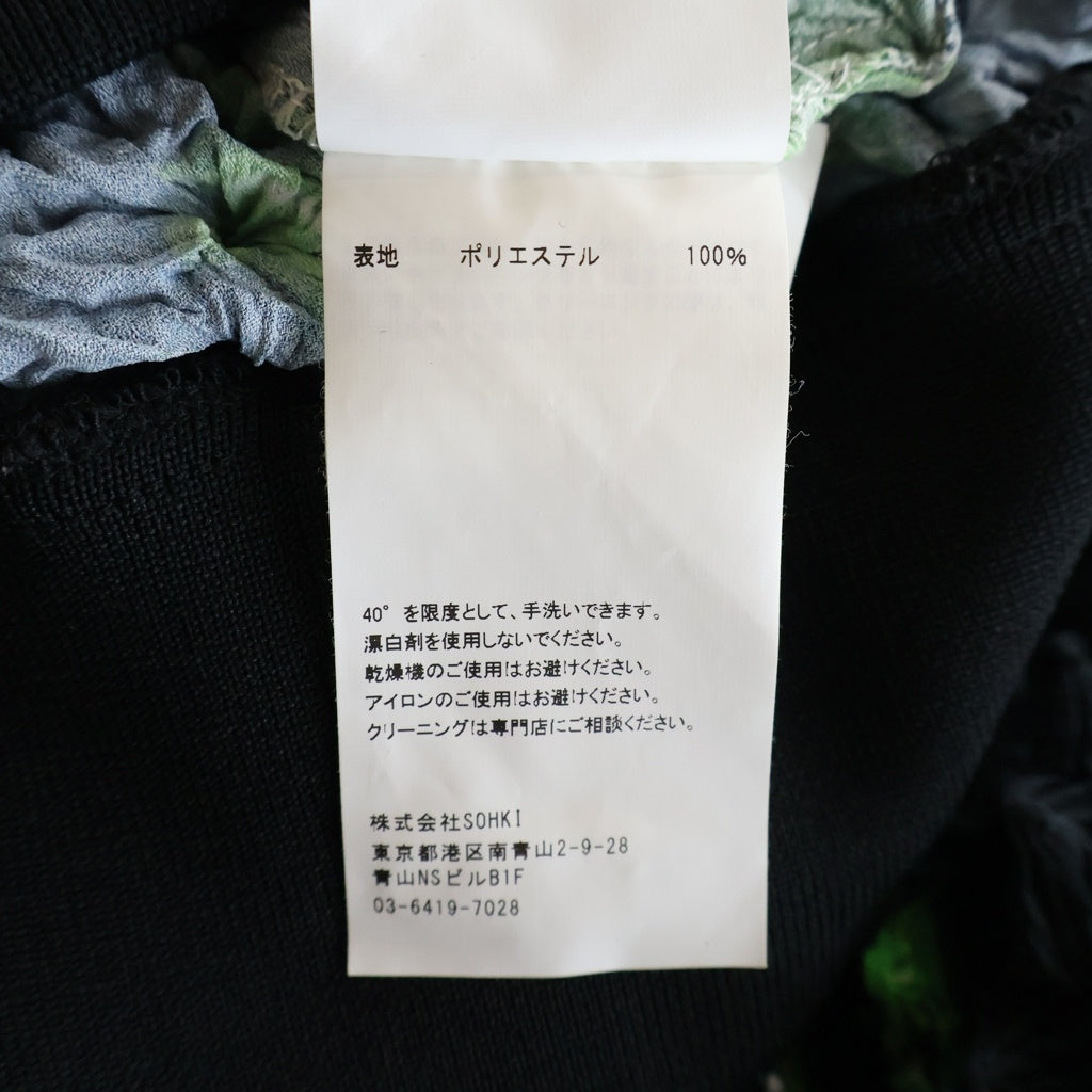 MASU(エムエーエスユー) 25SS ×VERDY M B C SPIKY JACKET ベルディー スパイキージャケット ブラック M25K6BL003