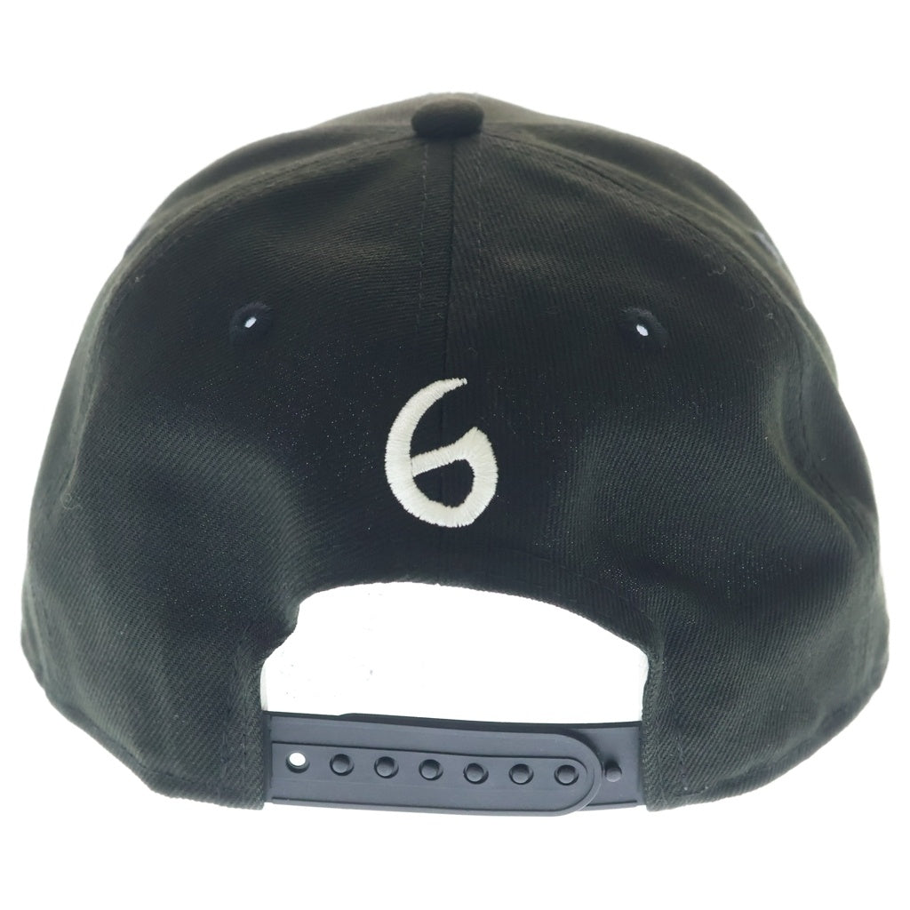 NEW ERA(ニューエラ) 24SS ×SAINT MICHAEL セントマイケル ロゴデザイン ベースボールキャップ 帽子 ブラック