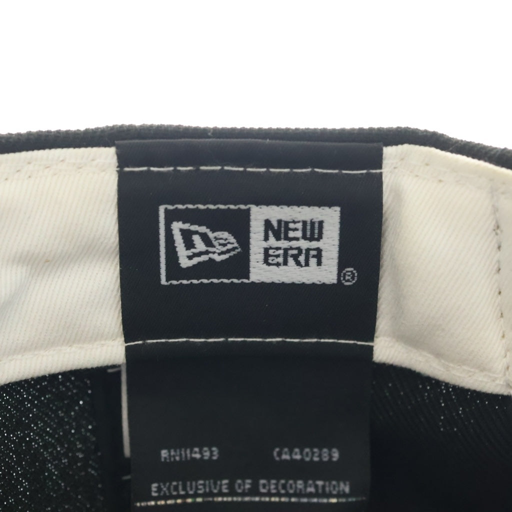 NEW ERA(ニューエラ) 24SS ×SAINT MICHAEL セントマイケル ロゴデザイン ベースボールキャップ 帽子 ブラック