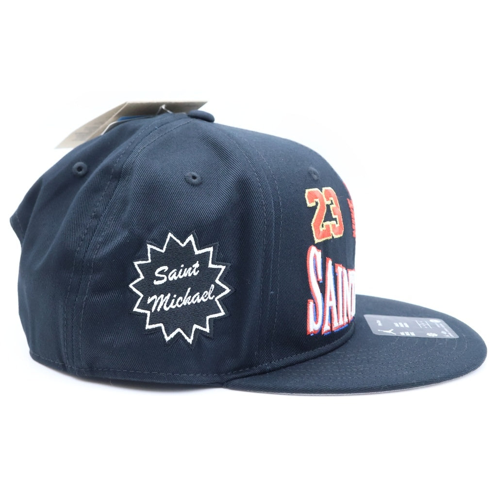 NIKE(ナイキ) ×SAINT MICHAEL JORDAN PRO S FB STM CAP セントマイケル ジョーダン プロ ベースボールキャップ 帽子 ブラック
