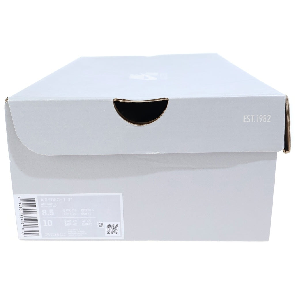 NIKE(ナイキ) AIR FORCE 1 LOW 07 エアフォース1 ローカットスニーカー ホワイト US8.5/26.5cm CW2288-111