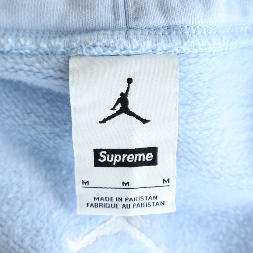 SUPREME(シュプリーム) 26SS ×JORDAN BRAND Hooded Sweatshirt ジョーダンブランド フーデッド ジップアップ スウェット パーカー ブルー IR6459-441