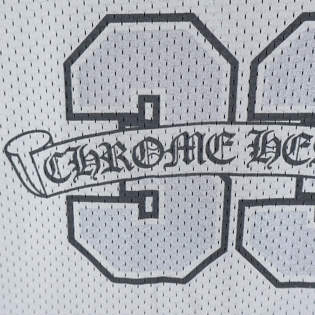 CHROME HEARTS(クロムハーツ) MESH WARM UP JERSEY リバーシブルCHロゴプリントメッシュタンクトップ ブラック