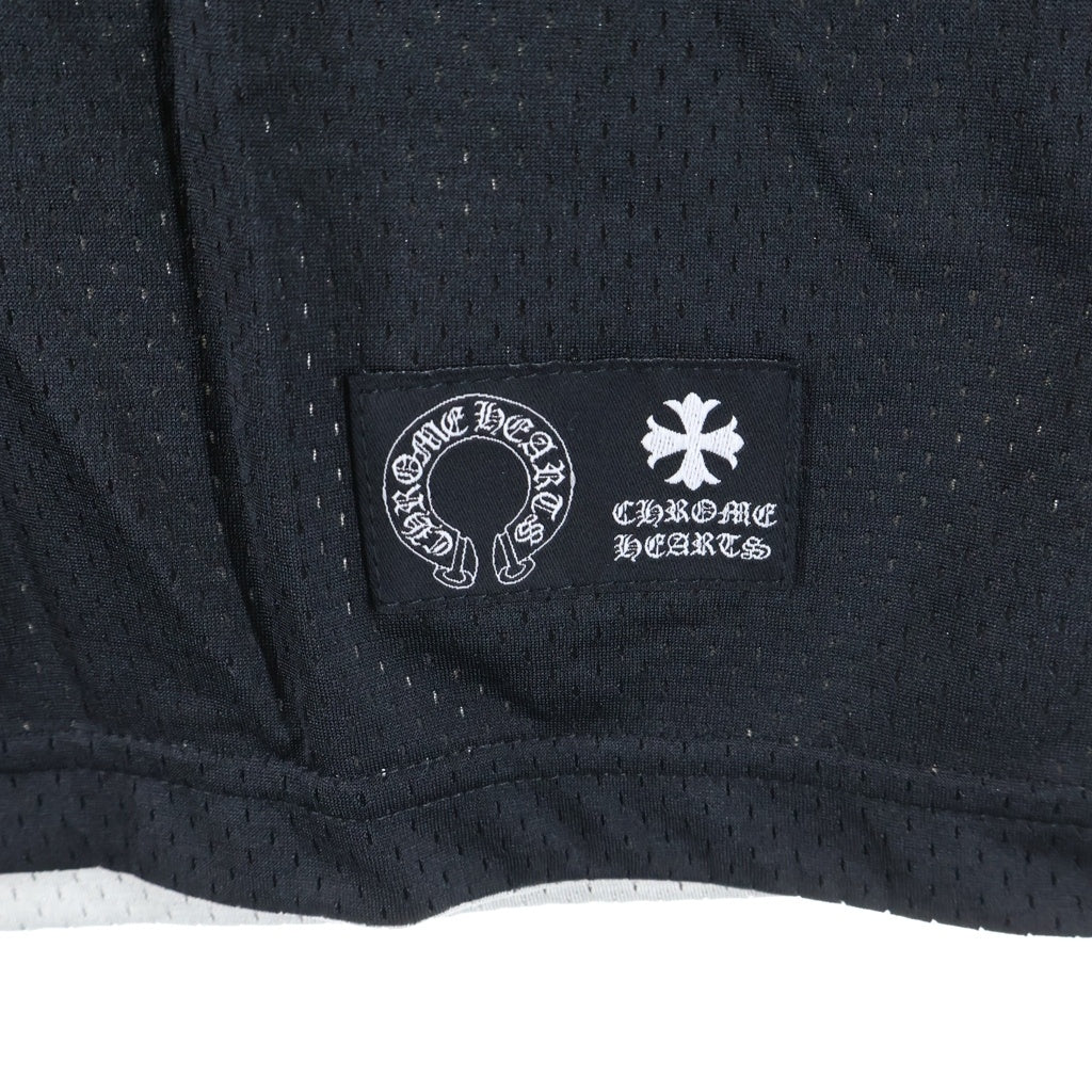 CHROME HEARTS(クロムハーツ) MESH WARM UP JERSEY リバーシブルCHロゴプリントメッシュタンクトップ ブラック