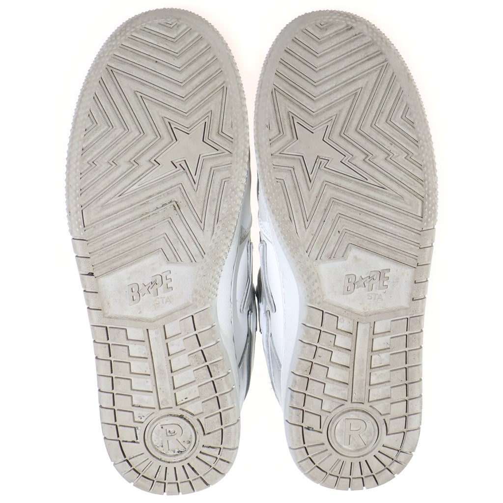 A BATHING APE(アベイシングエイプ) BAPE SK8 STA #2 ローカットスニーカー ホワイト US12/30cm OZXSHMX30391P