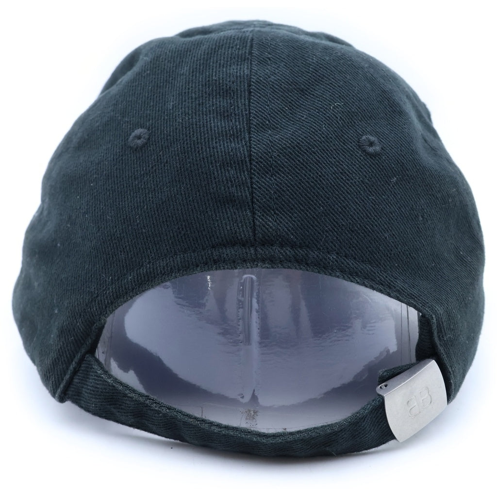 BALENCIAGA(バレンシアガ) 22SS ダイアゴナル ロゴ ベースボールキャップ 帽子 ブラック 680738