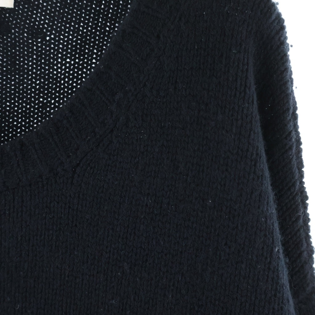 CELINE(セリーヌ) THE DANCING KID Loose Crew Neck Knit ザ ダンシングキット カシミヤニット セーター ブラック 2A04L714M