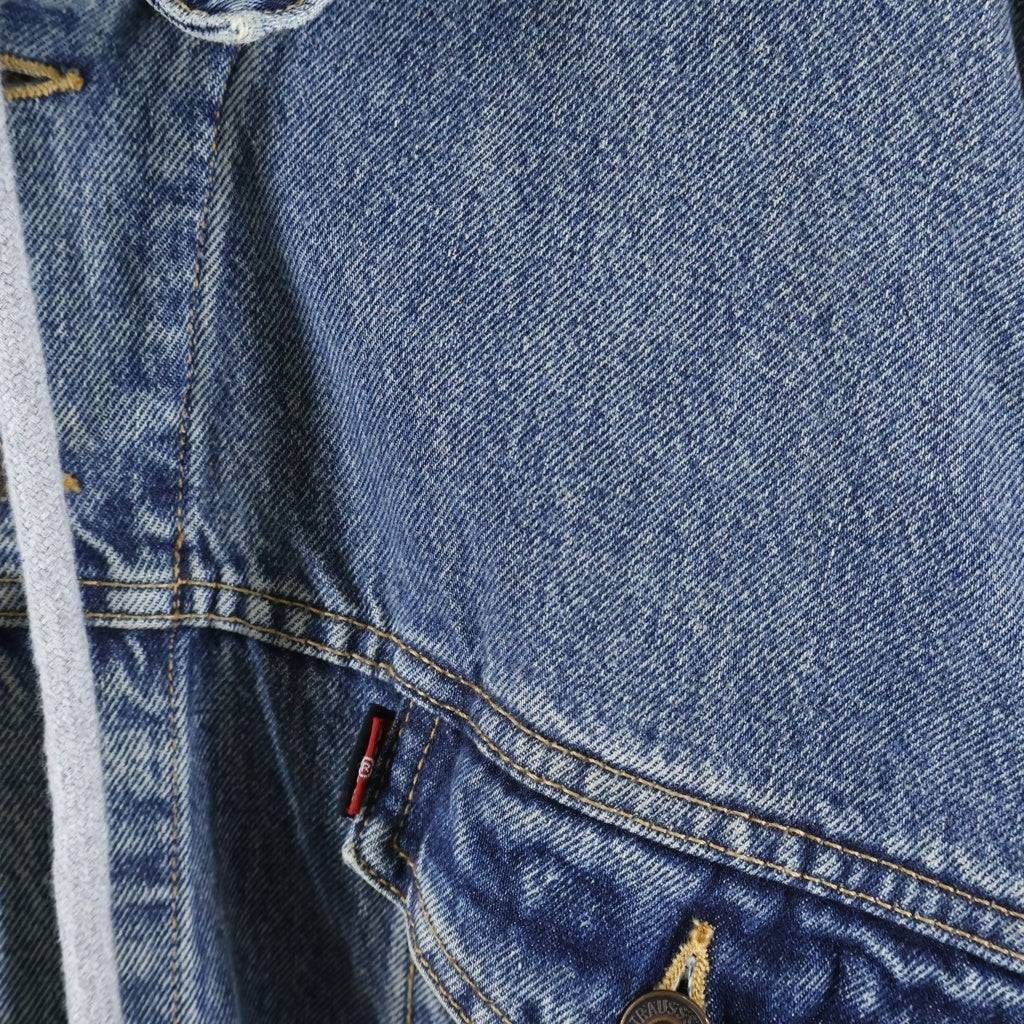 VETEMENTS(ヴェトモン) 17SS ×LEVIS リーバイス フーデッド デニムジャケット インディゴ WSS17LE7