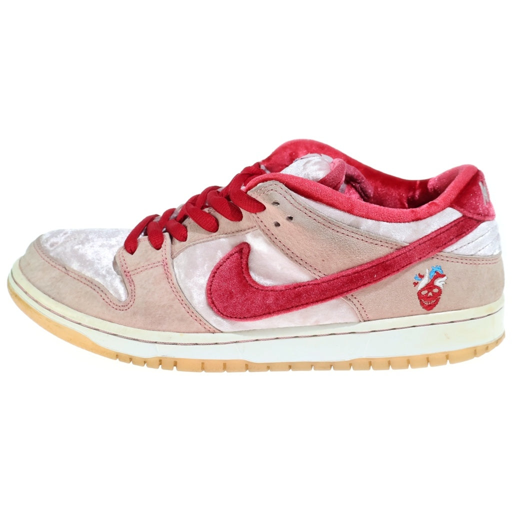 NIKE(ナイキ) ×Strangelove Dunk Low ×ストレンジラブ SB ダンク ロー ローカットスニーカー ピンク US9/27.0cm CT2552-800