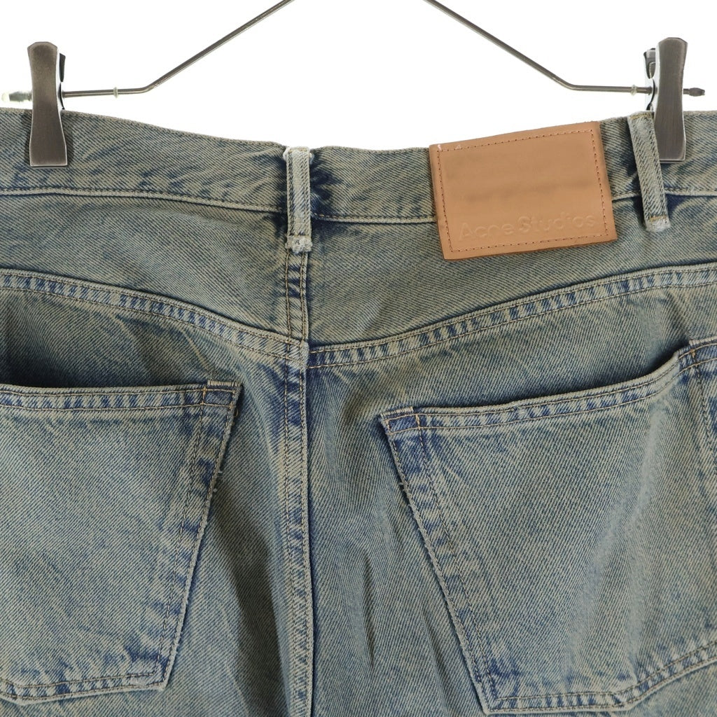 Acne Studios(アクネ ストゥディオズ) 2021 Delta ルーズフィットジーンズ デニムパンツ インディゴ B00338