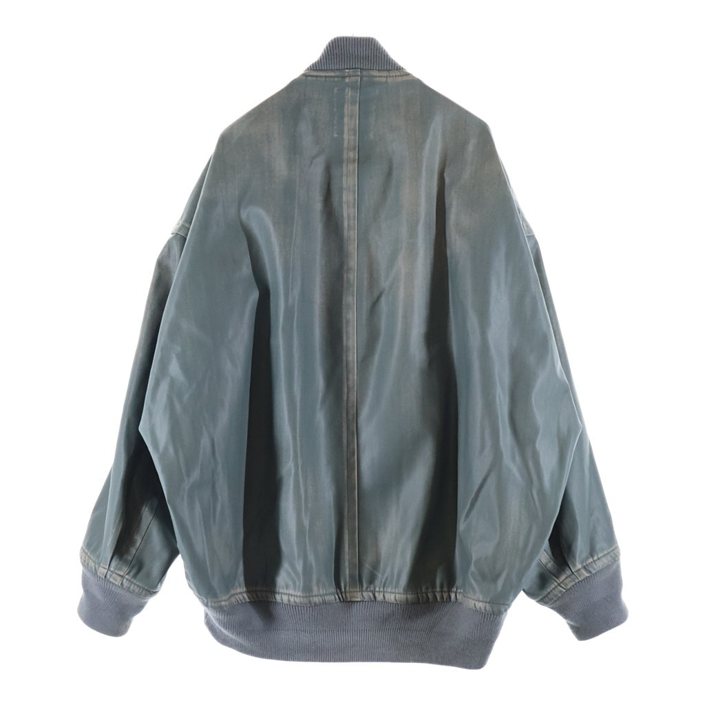 MIHARA YASUHIRO(ミハラヤスヒロ) Amateur Sewn Like Big Zip Jacket アマチュア ソウン ライク ビッグ ジップ ジャケット グレー A14BL071