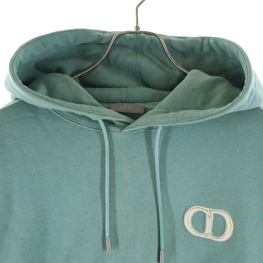 DIOR(ディオール) CDアイコン プルオーバーパーカー フーディー グリーン 113J698A0531