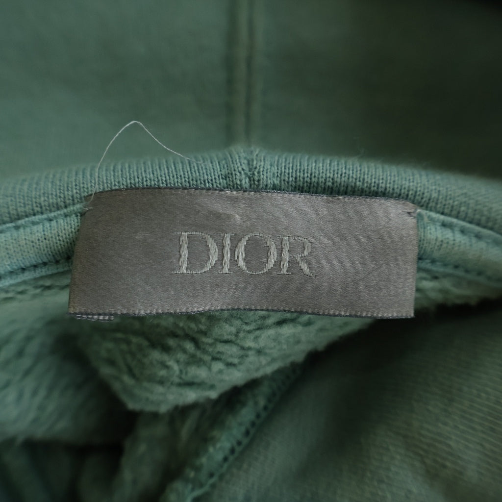 DIOR(ディオール) CDアイコン プルオーバーパーカー フーディー グリーン 113J698A0531