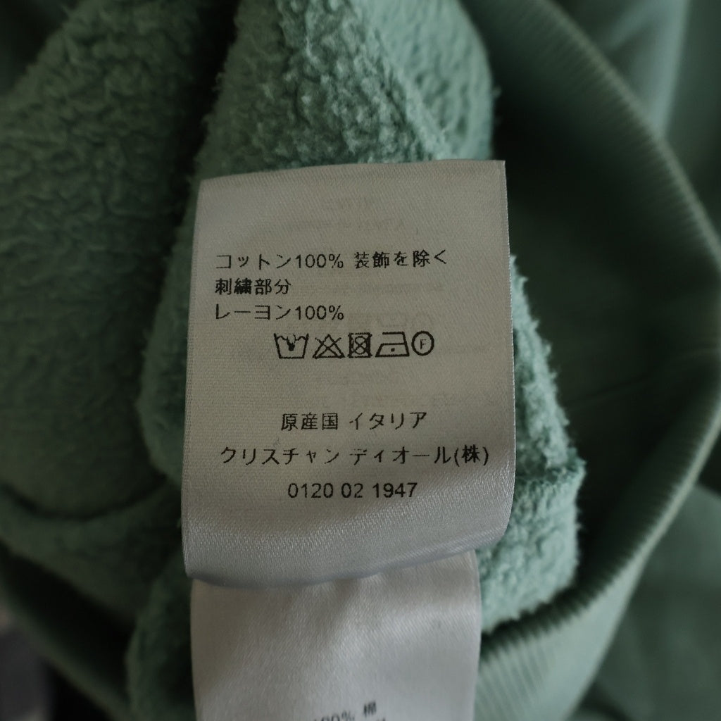 DIOR(ディオール) CDアイコン プルオーバーパーカー フーディー グリーン 113J698A0531