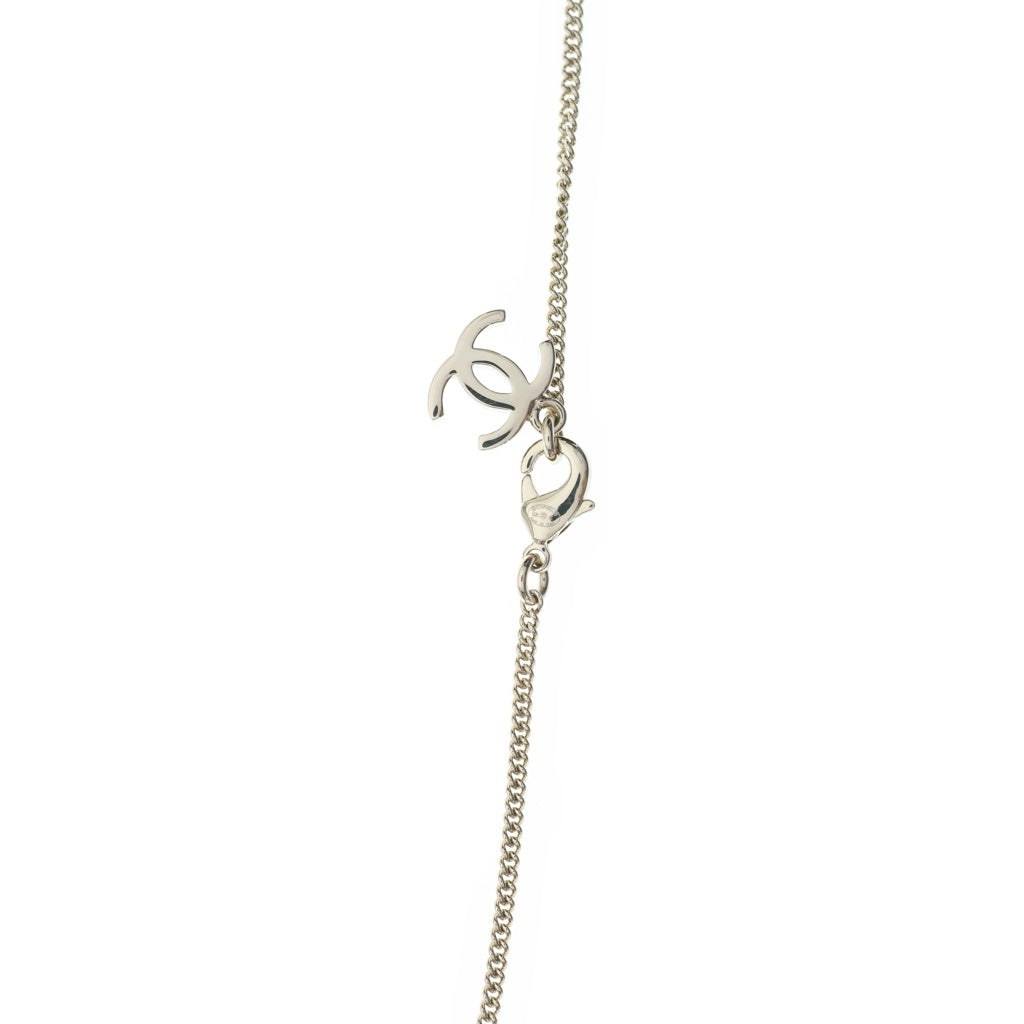 CHANEL(シャネル) Bambi-motif CC logo necklace バンビモチーフココマークネックレス ゴールド G26C レディース