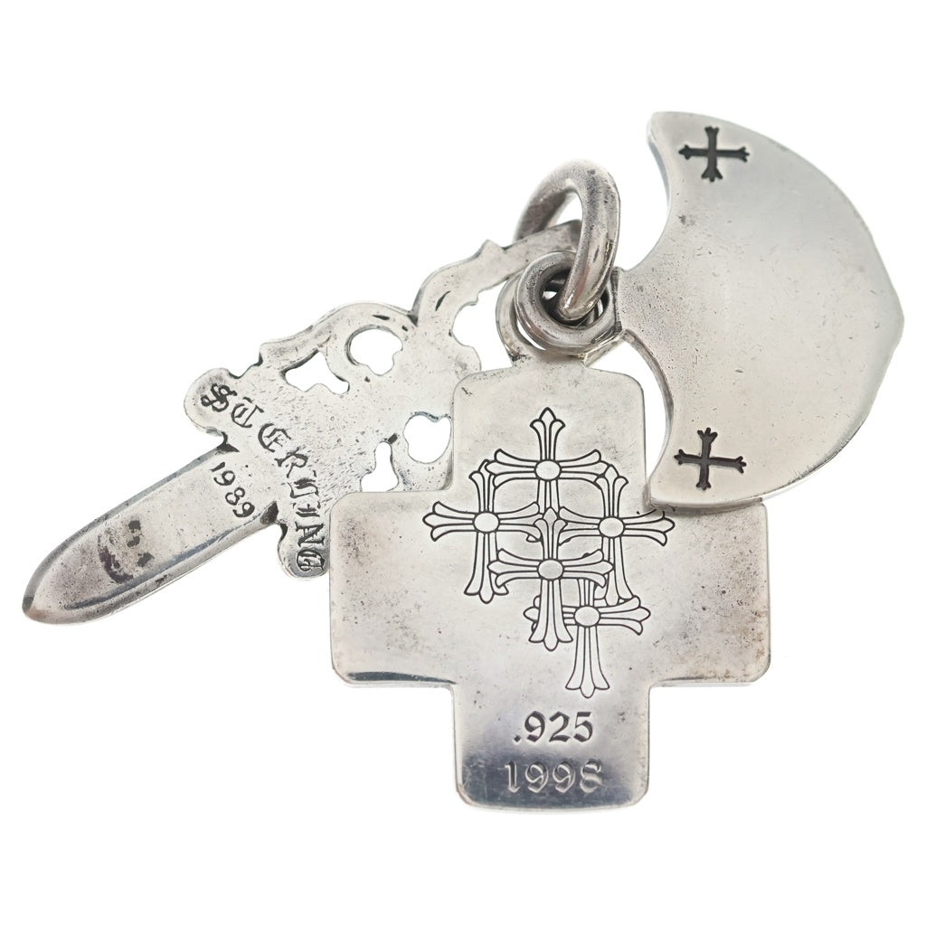 CHROME HEARTS(クロムハーツ) 3TRINKETS 3トリンケッツ ペンダントトップ シルバー BCA202
