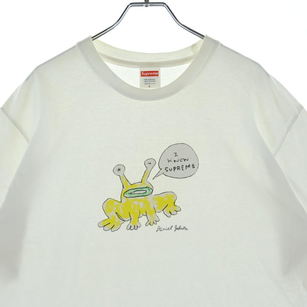 SUPREME(シュプリーム) 20SS ×Daniel Johnston Frog Tee ダニエル ジョンストン フロッグ クルーネック カットソー 半袖Tシャツ ホワイト