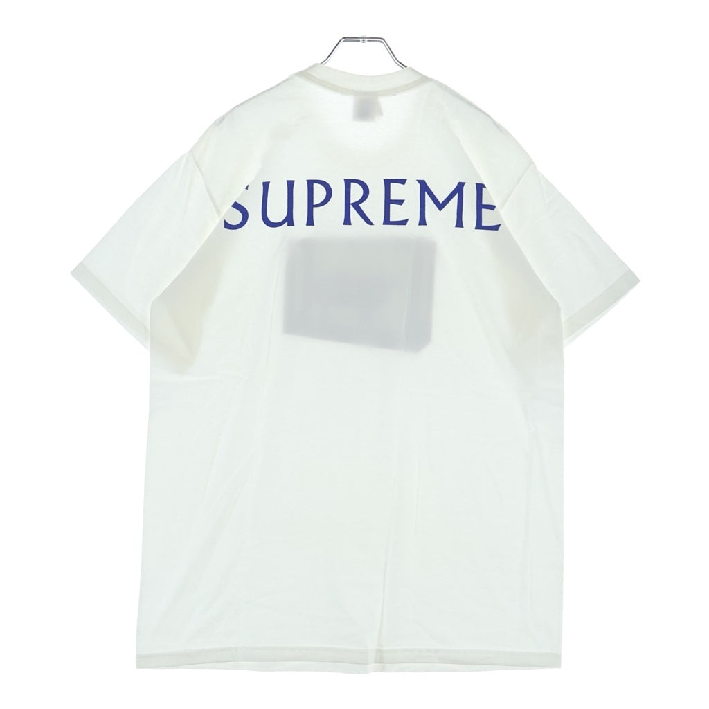 SUPREME(シュプリーム) 25SS ×Damien Hirst Tee ダミエン ハースト ロゴデザイン クルーネック カットソー 半袖Tシャツ ホワイト
