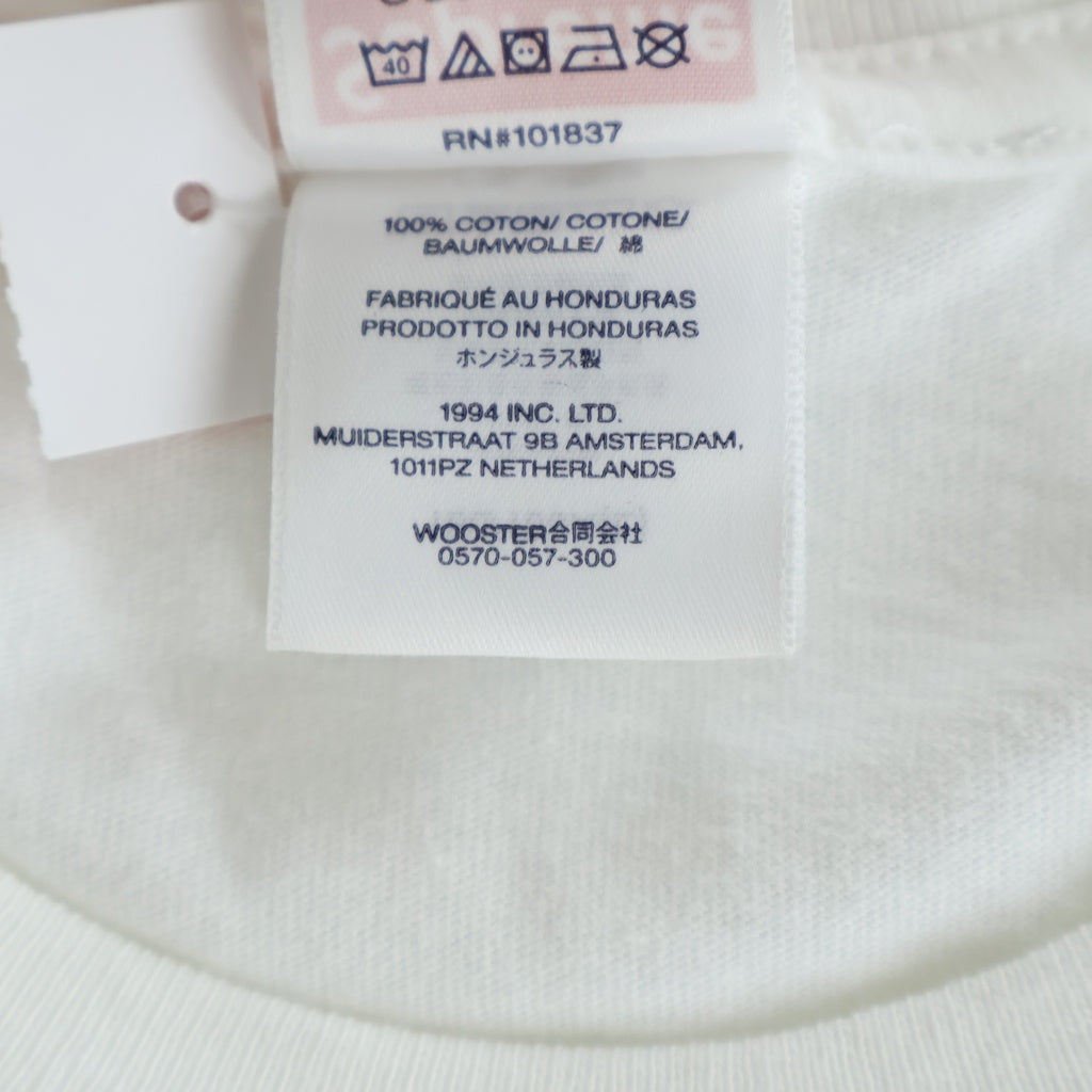SUPREME(シュプリーム) 25SS ×Damien Hirst Tee ダミエン ハースト ロゴデザイン クルーネック カットソー 半袖Tシャツ ホワイト