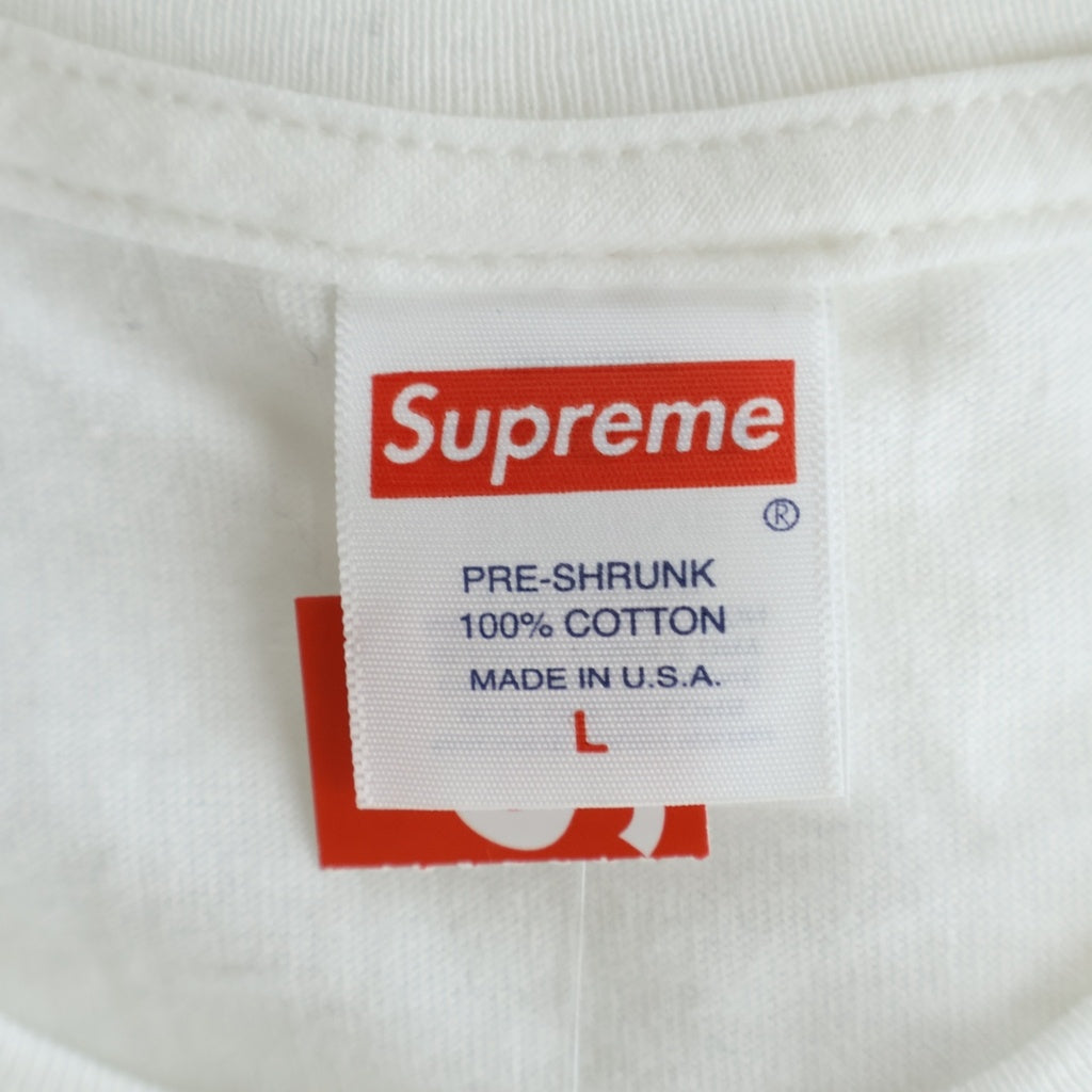 SUPREME(シュプリーム) 23SS Kurt Cobain S/S Tee フロント カートコバーンプリント クルーネック半袖カットソーTシャツ ホワイト