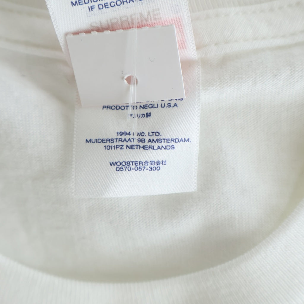 SUPREME(シュプリーム) 23SS Kurt Cobain S/S Tee フロント カートコバーンプリント クルーネック半袖カットソーTシャツ ホワイト