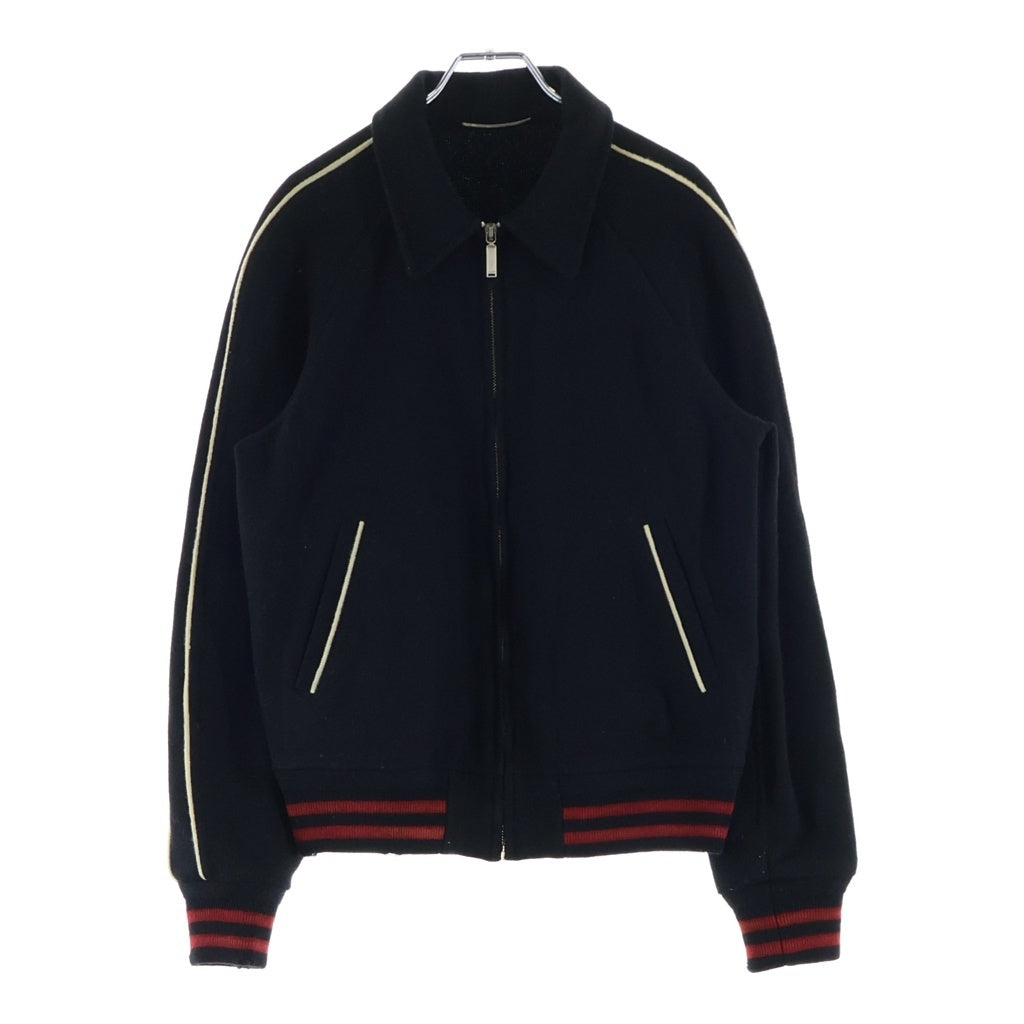 SAINT LAURENT PARIS(サンローランパリ) ウール ジップアップ テディジャケット ブラック 467334 Y213Q