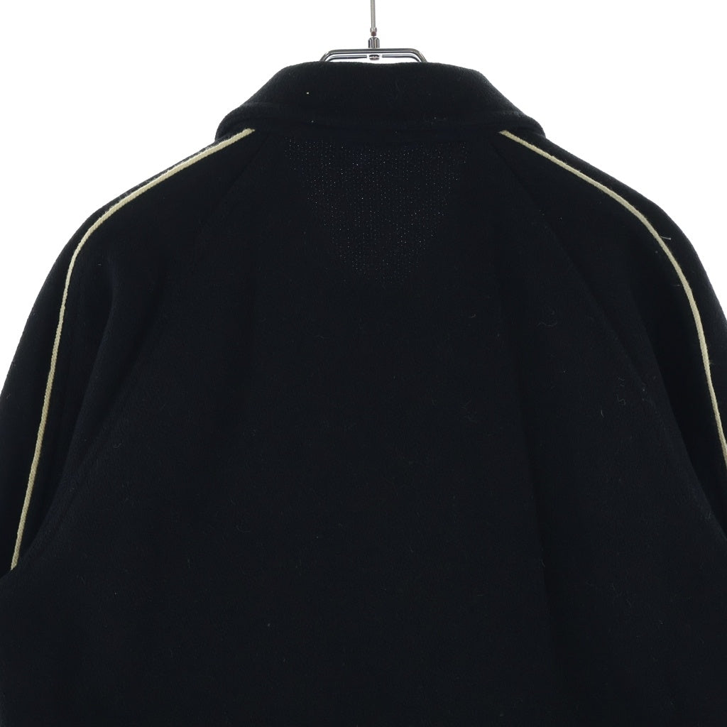 SAINT LAURENT PARIS(サンローランパリ) ウール ジップアップ テディジャケット ブラック 467334 Y213Q