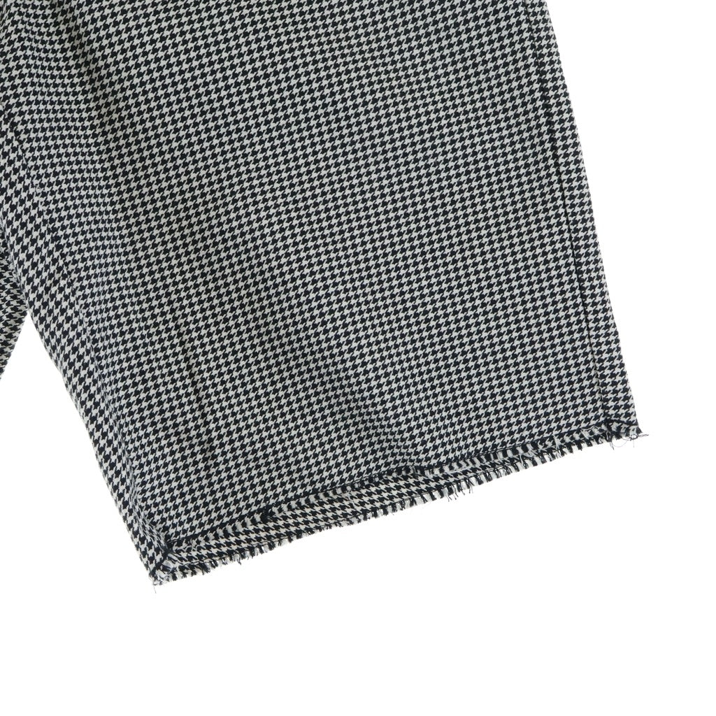SUPREME(シュプリーム) 25SS Work Shorts 千鳥柄 ハーフ ワーク ショートパンツ ブラック/ホワイト