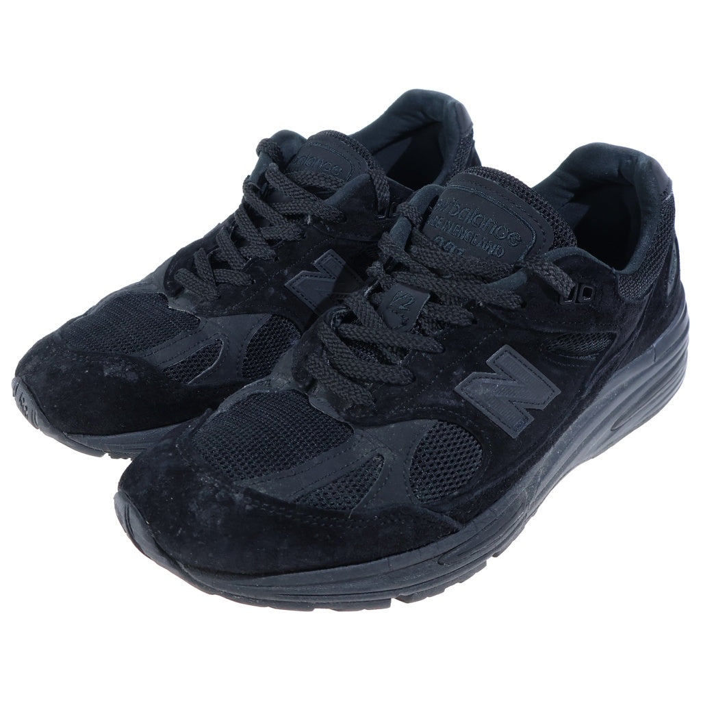 New Balance(ニューバランス) U991KK2 スウェード ローカットスニーカー US8.5/26.5cm ブラック