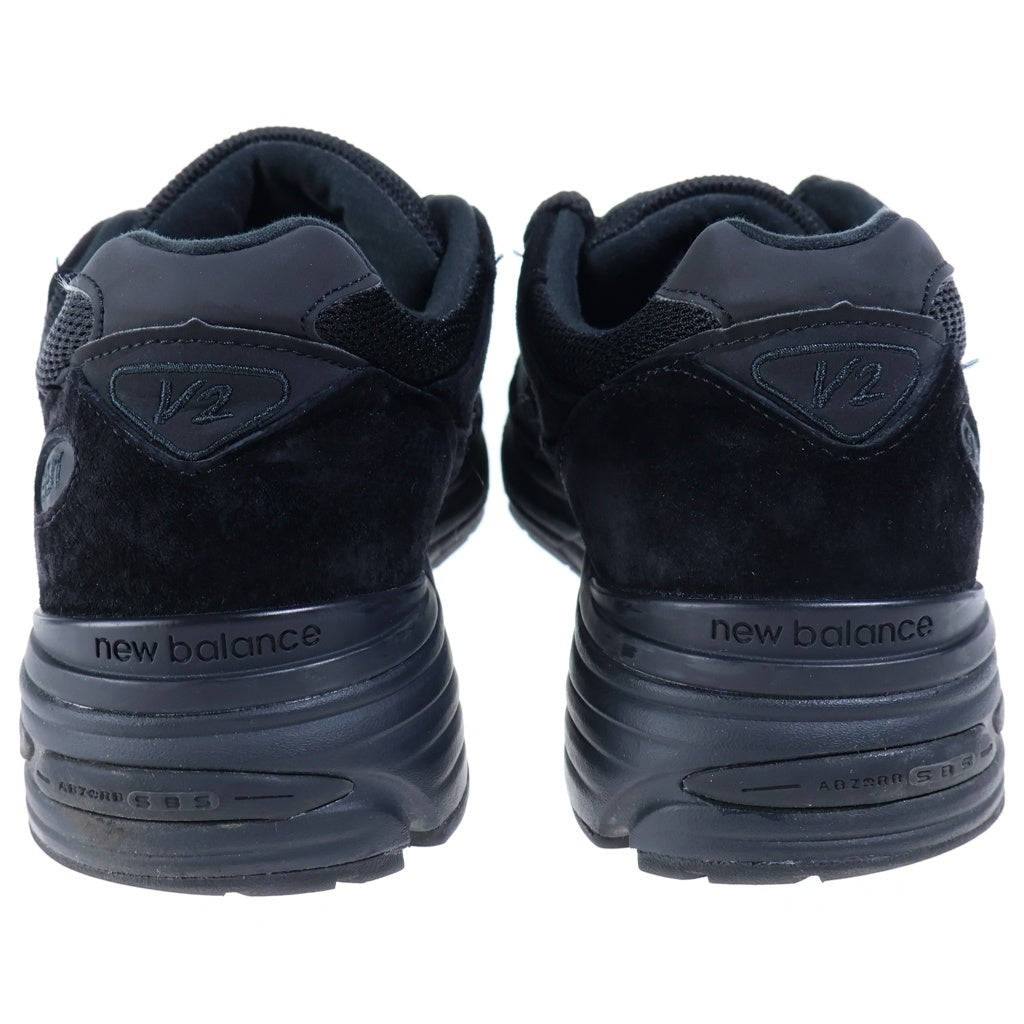 New Balance(ニューバランス) U991KK2 スウェード ローカットスニーカー US8.5/26.5cm ブラック