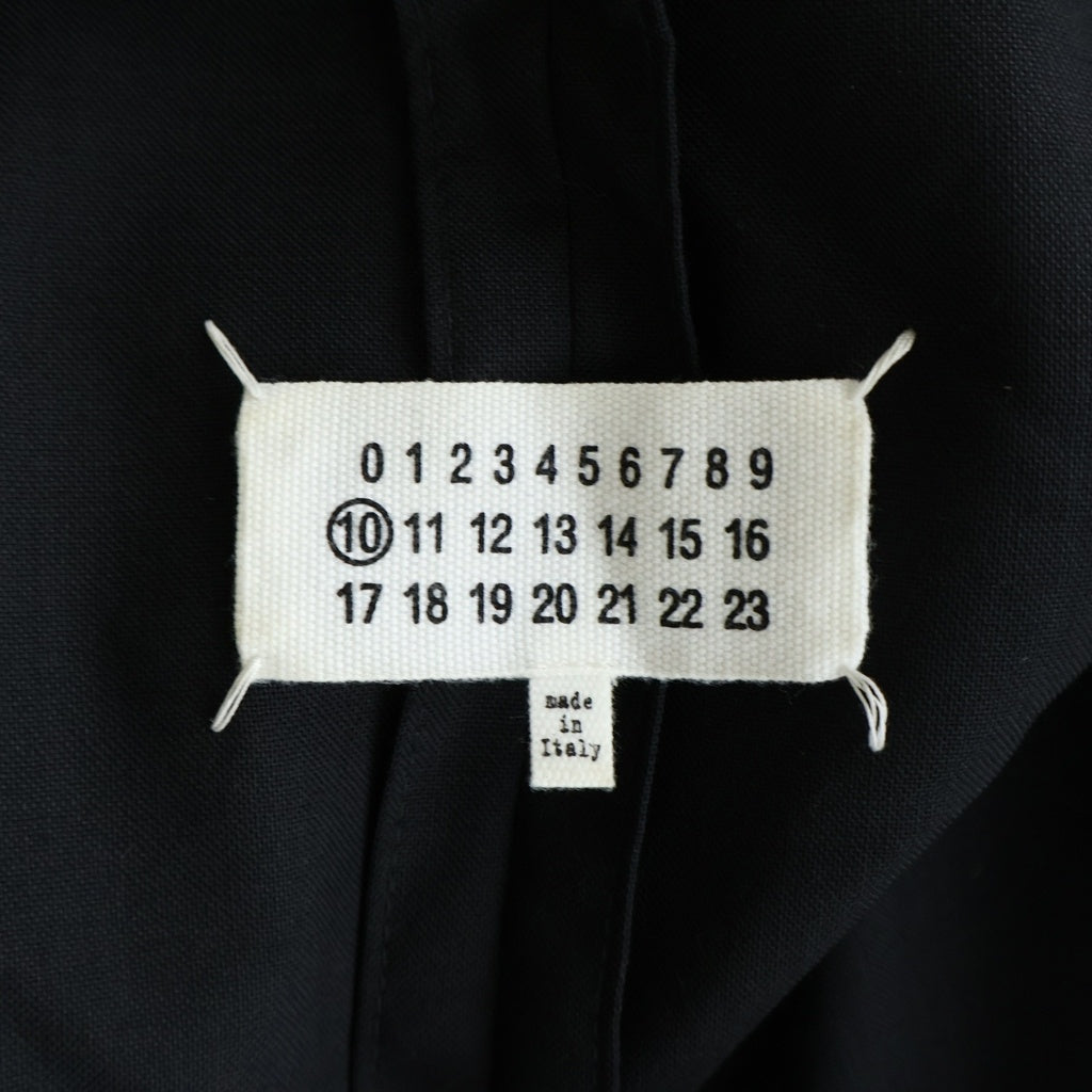 Maison Margiela(メゾンマルジェラ) 18SS NO COLLAR JACKET ノーカラー テーラードジャケット ブラック S50BN0336