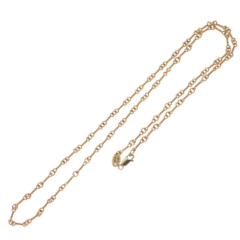CHROME HEARTS(クロムハーツ) 22K NECKCHAIN T20 ツイストチェーンネックレス 20inch ゴールド BCA015