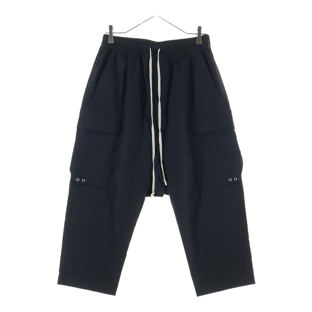Rick Owens(リックオウエンス) 21AW Cargo Cropped Pants カーゴクロップドパンツ ブラック RU02A5385-ZL