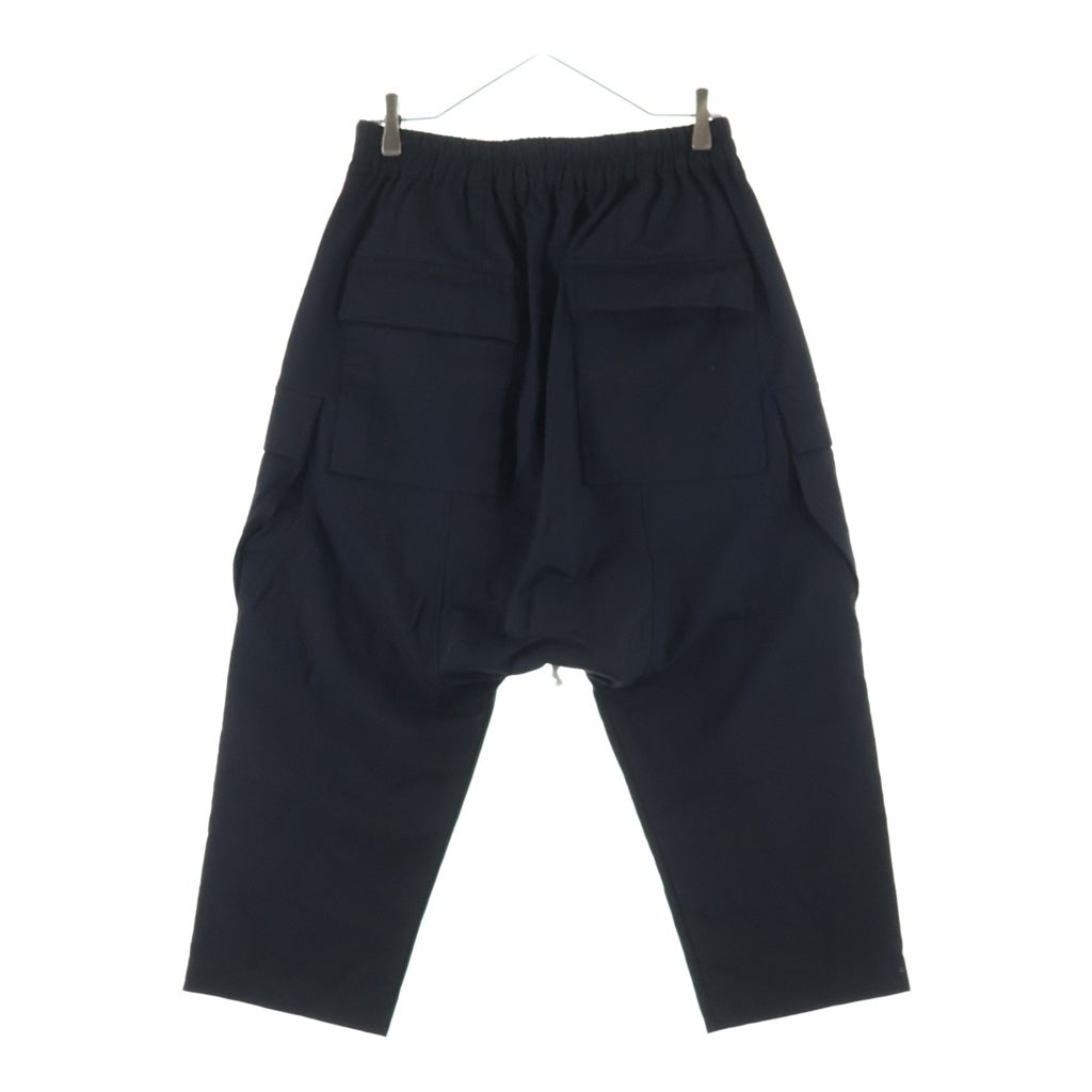 Rick Owens(リックオウエンス) 21AW Cargo Cropped Pants カーゴクロップドパンツ ブラック RU02A5385-ZL